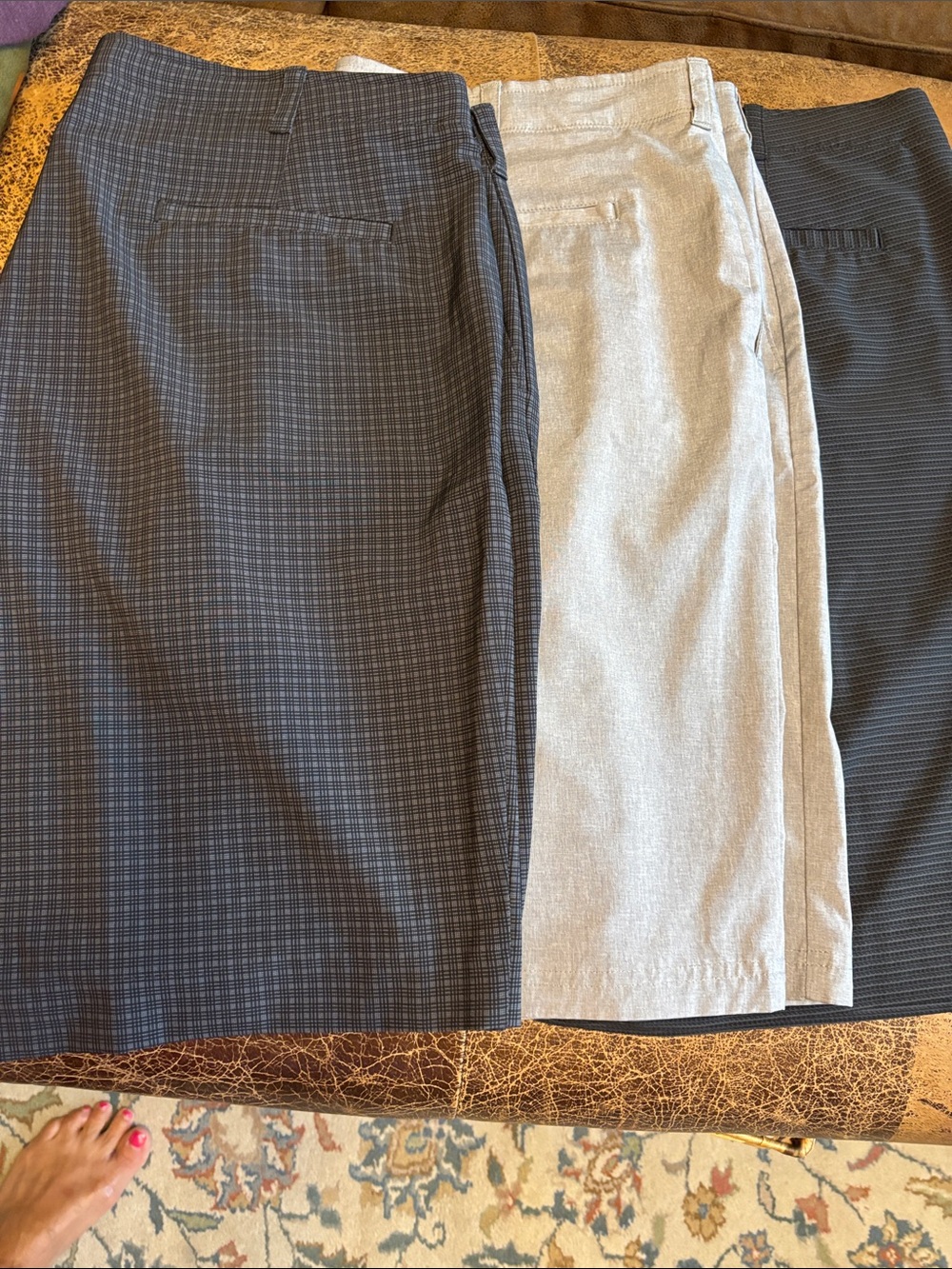 Lot of Three Ben Hogan in Charcoal, Light Gray, and Dark Gray